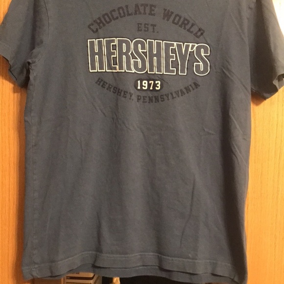 Blue Hersheys Chocolate World 1973 short sleeve tee shirt size medium - Picture 4 of 7